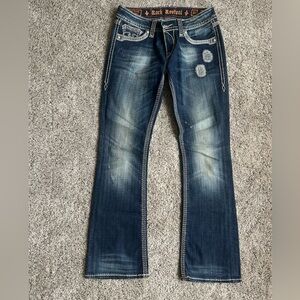 Rock Revival Dark Blue Boot Cut Jeans